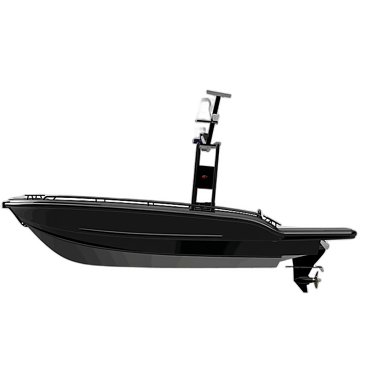 Black Boat View 3